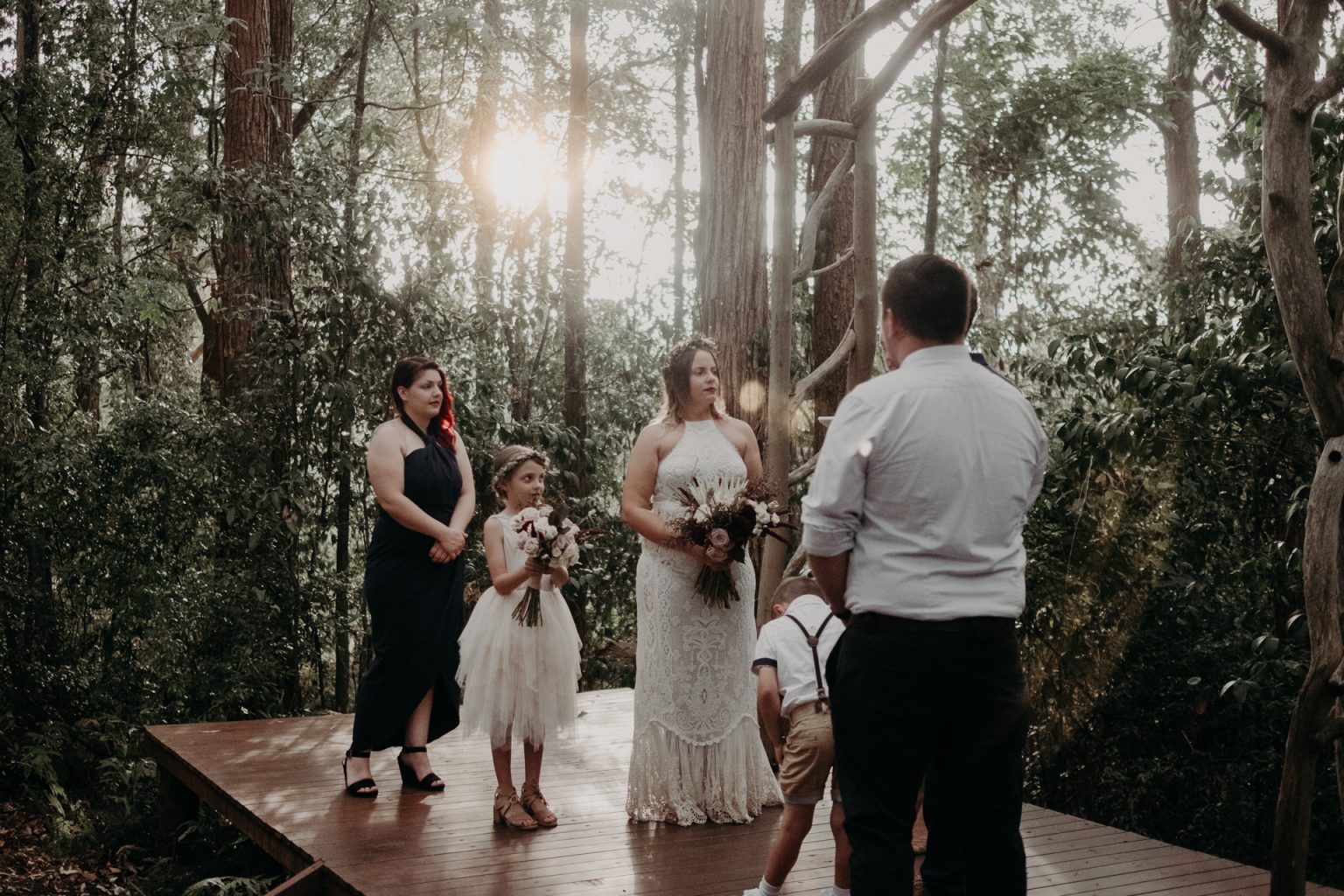 family elopement in forest brisbane